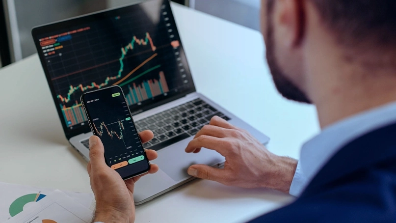 Panel de control de trading de Algo Aloxi Fin